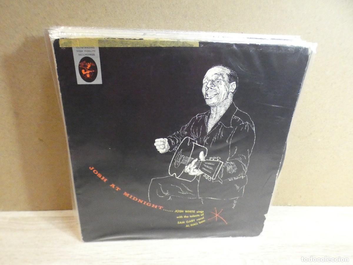 Discos de vinilo: ARKANSAS1980 BOXX785 VINILO LEVE USO CORRECTO JOSH WHITE