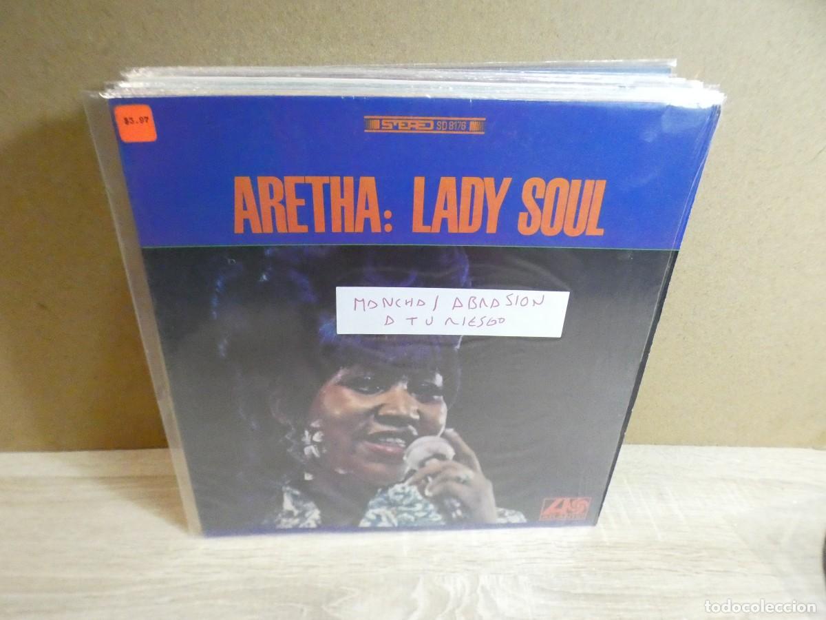 Discos de vinilo: ARKANSAS1980 CAJJ800 VINILO DESTROZADISIMO A TU RIESGO MANCHA /ABRASION ARETHA FRANKLIN