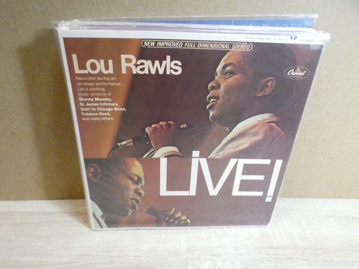 Discos de vinilo: ARKANSAS1980 CAJJ800 VINILO BASTANTE USO REPRODUCIBLE LOU RAWLS