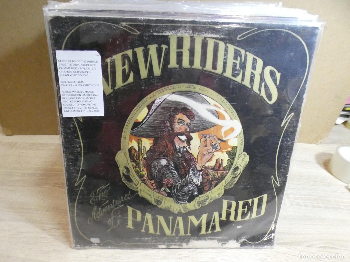 Discos de vinilo: ARKANSAS1980 CAJJ800 VINILO LEVE USO CORRECTO NEW RIDERS PANAMA RED