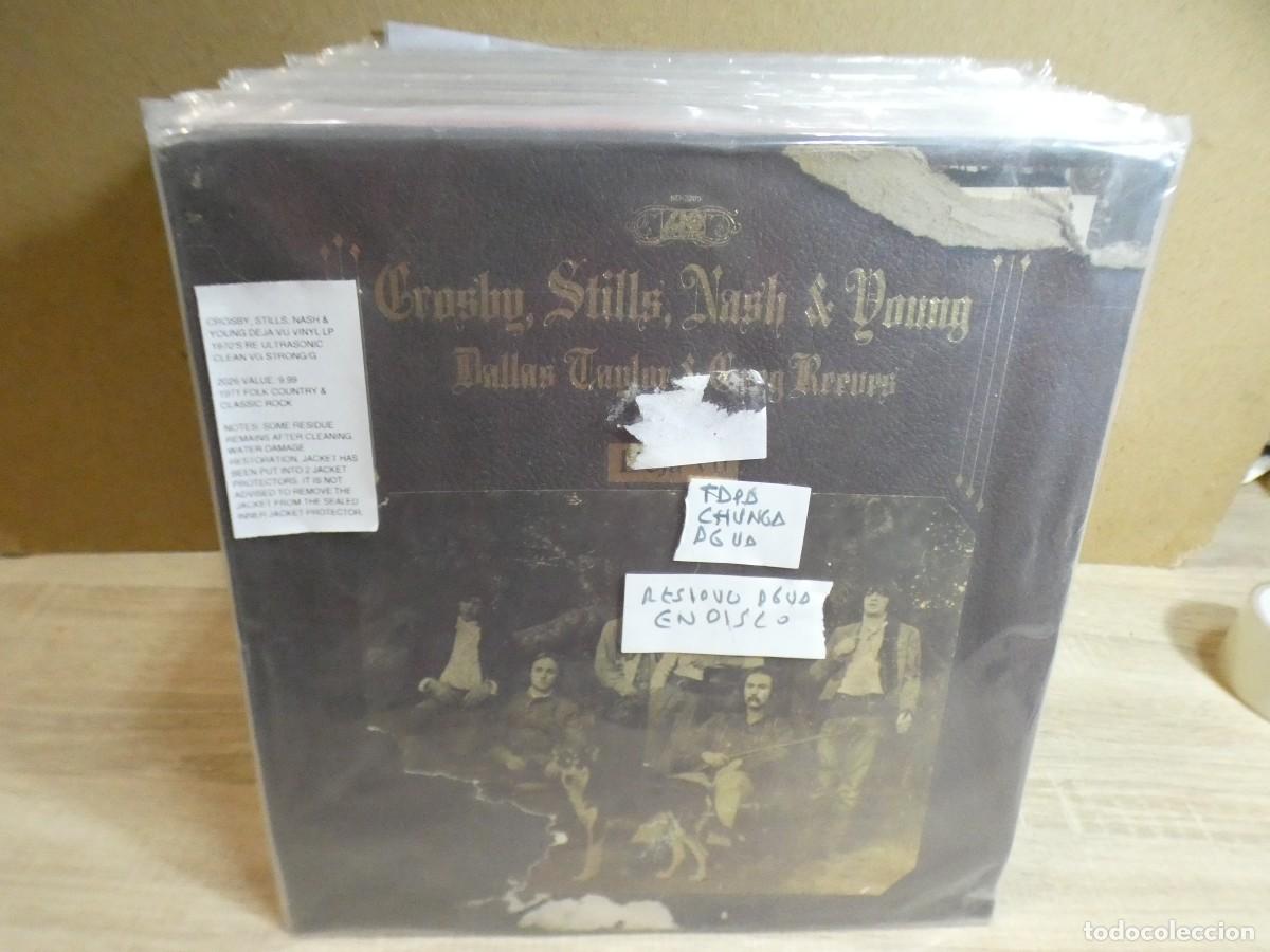 Discos de vinilo: ARKANSAS1980 CAJJ796 VINILO BASTANTE USO REPRODUCIBLE TAPA CHUNGA AGUA CROSBY STILLS NASH & YOUNG