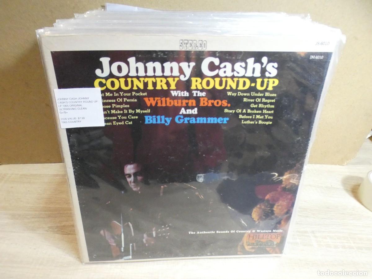 Discos de vinilo: ARKANSAS1980 CAJJ796 VINILO BASTANTE USO REPRODUCIBLE JOHNNY CASH