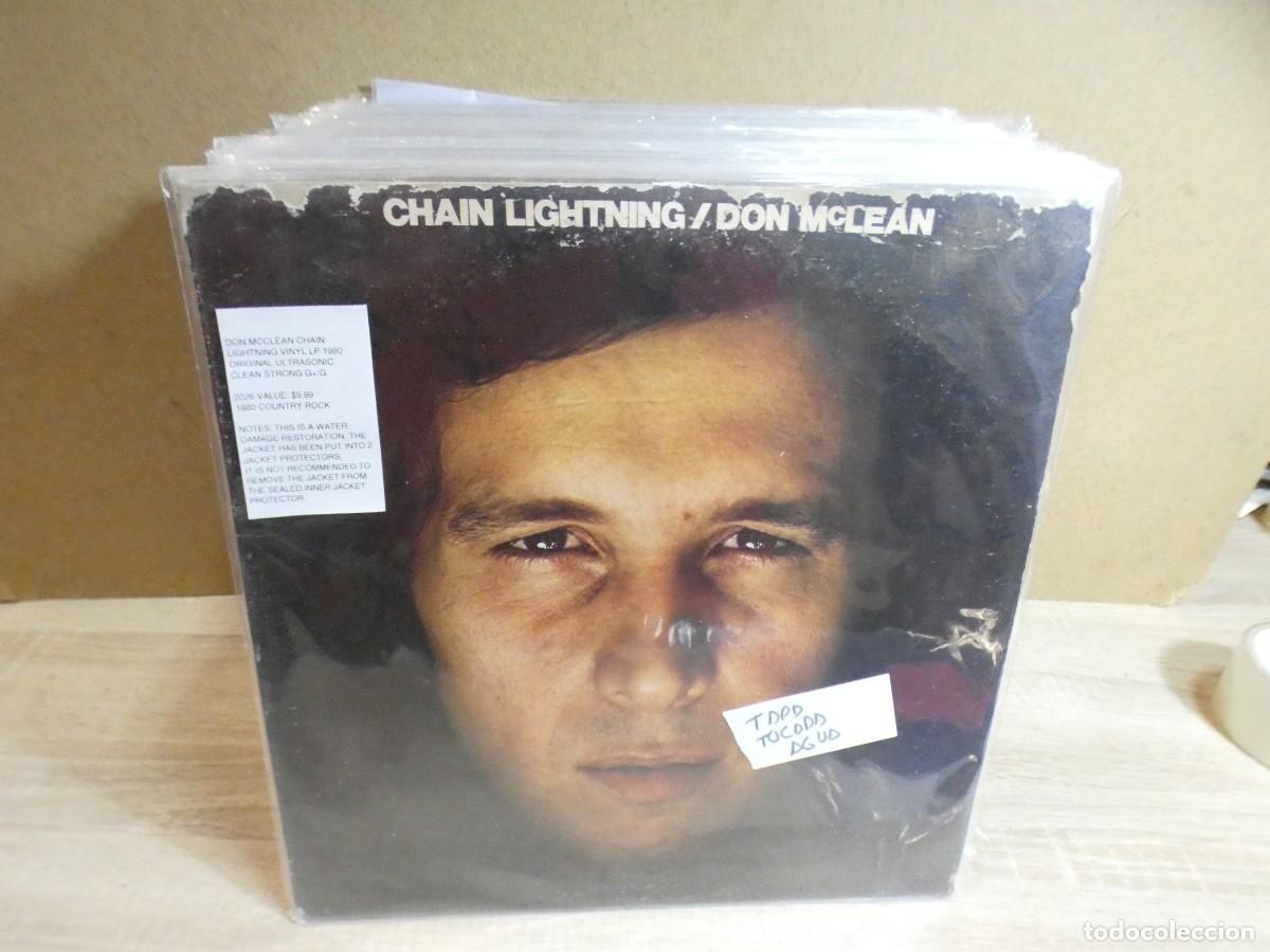 Discos de vinilo: ARKANSAS1980 CAJJ796 VINILO BASTANTE USO REPRODUCIBLE TAPA CHUNGA AGUA DON McLEAN