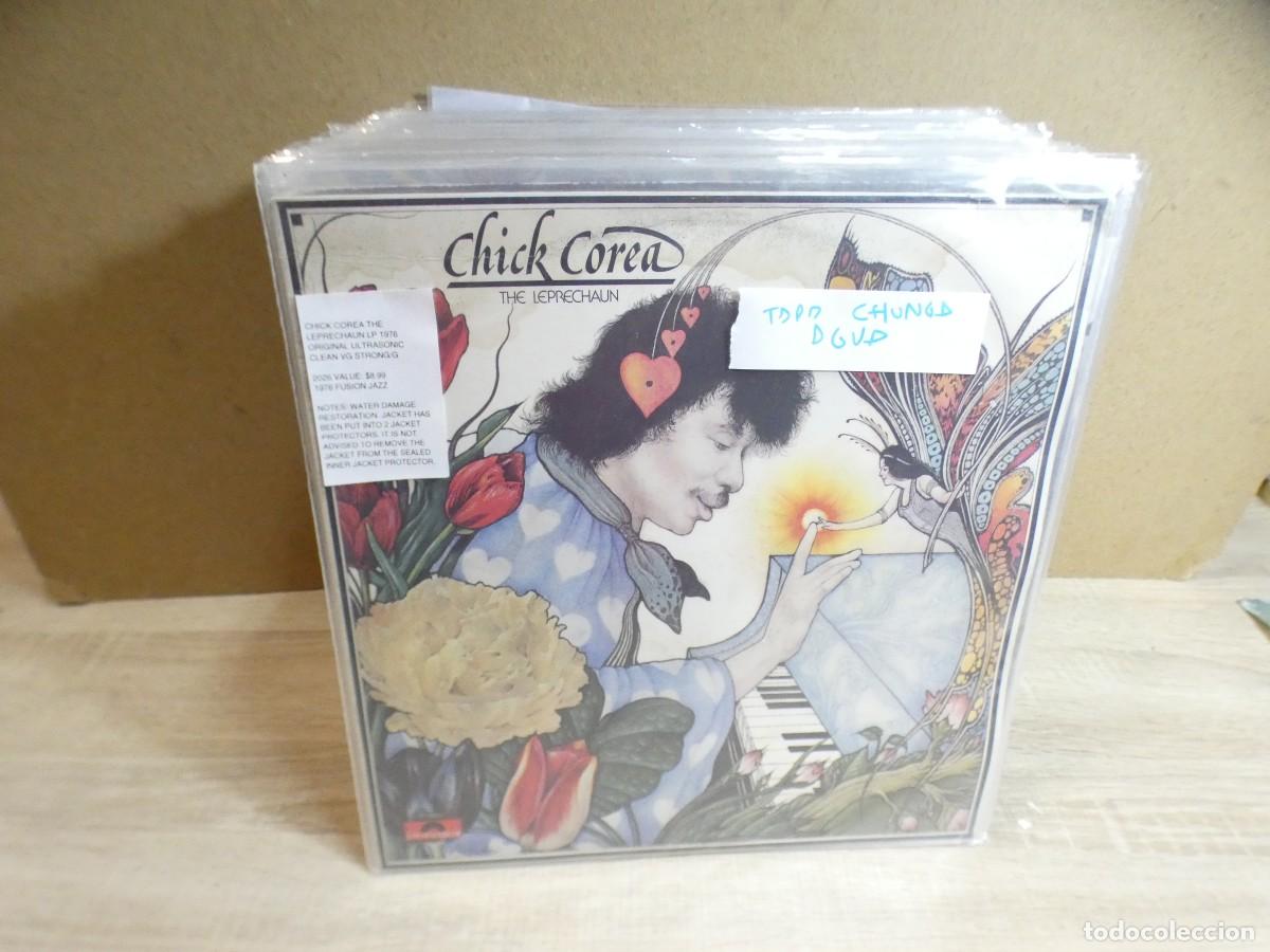 Discos de vinilo: ARKANSAS1980 CAJJ796 VINILO BUEN ESTADO CHICK COREA TAPA CHUNGA AGUA