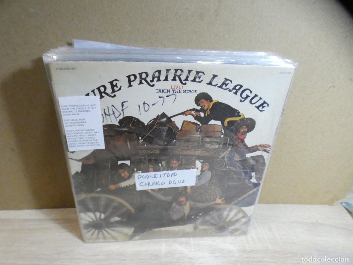 Discos de vinilo: ARKANSAS1980 CAJJ796 VINILO BUEN ESTADO PURE PRAIRE LEAGUE DA&Ntilde;O TAPA AGUA