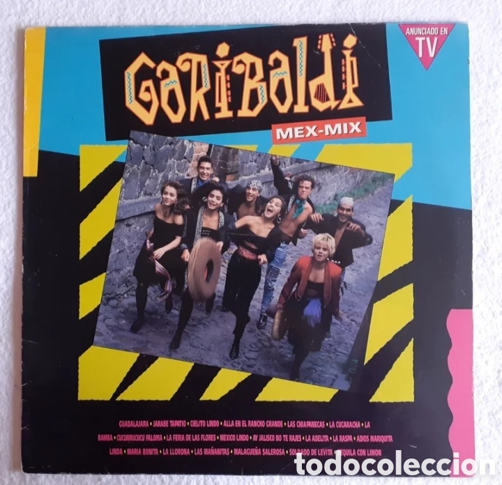 Discos de vinilo: Garibaldi es una agrupaci&oacute;n de pop mexicana fundada en el a&ntilde;o 1989