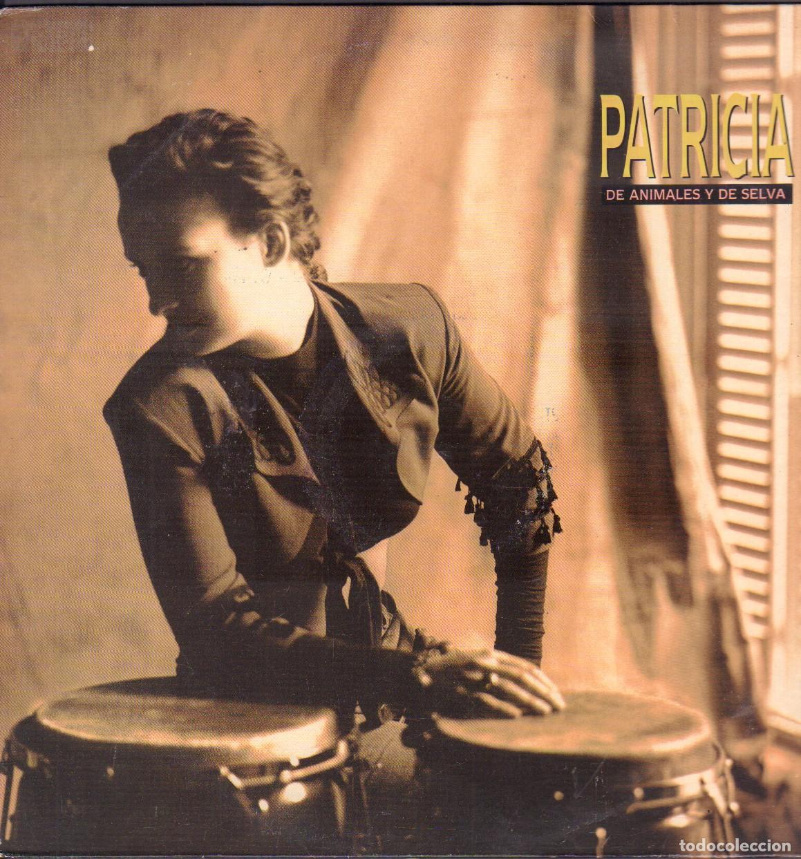 Discos de vinilo: PATRICIA - DE ANIMALES Y DE SELVA / QUE DIVERTIDO, TU HABITACION.../ LP WEA 1989 RF-27000