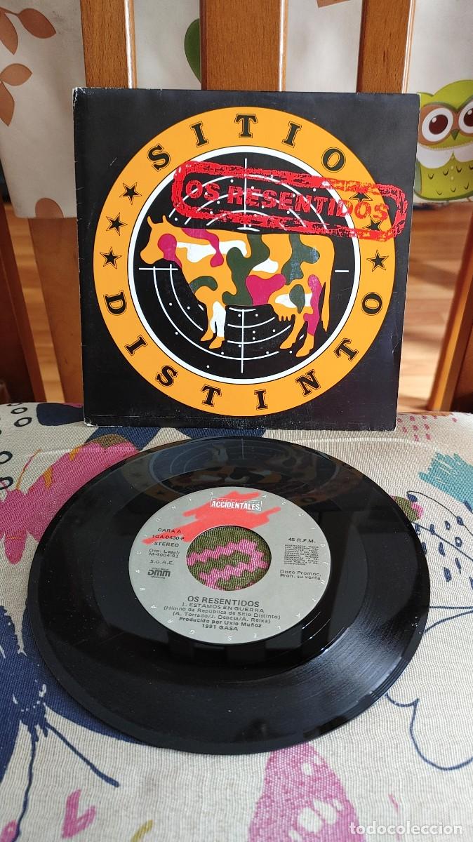 Discos de vinilo: OS RESENTIDOS-SINGLE ESTAMOS EN GUERRA