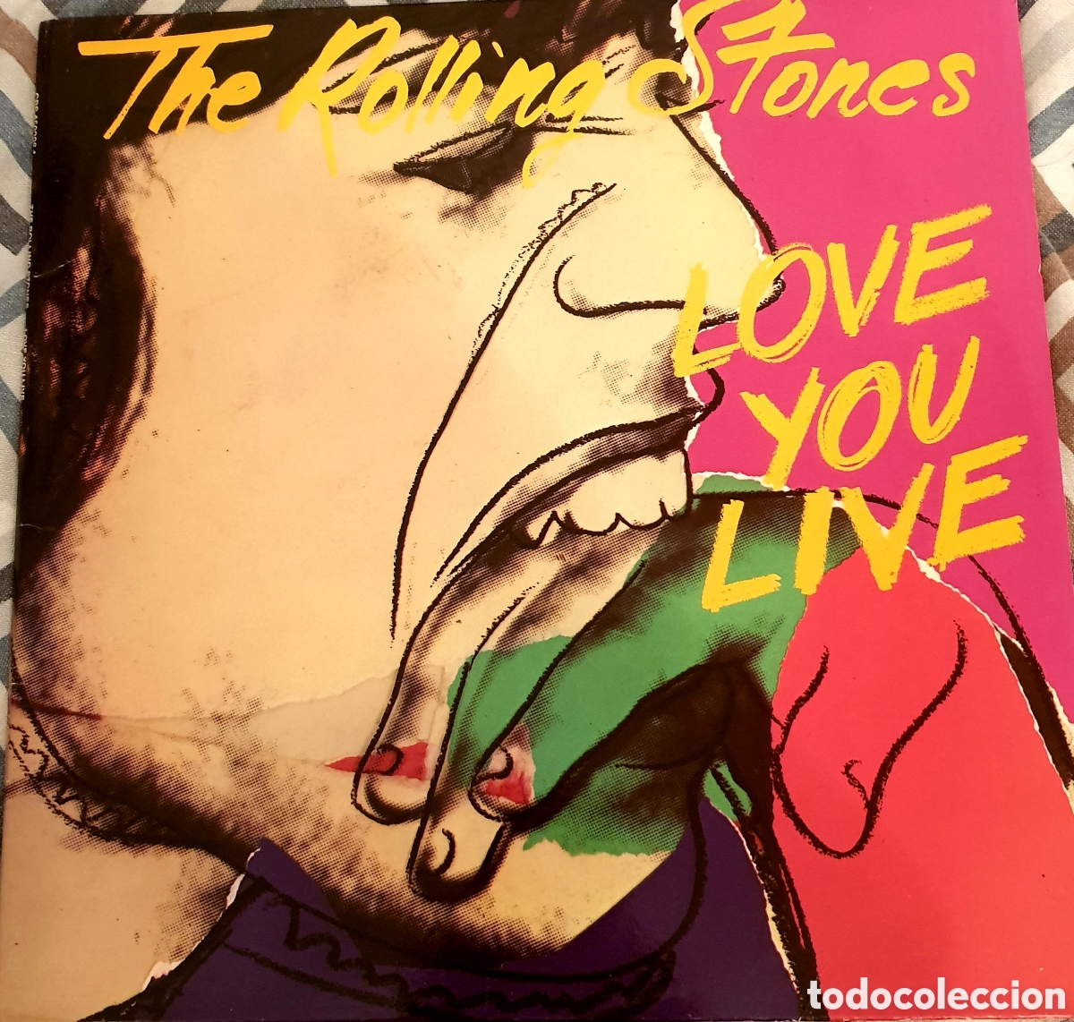 Discos de vinilo: ROLLING STONES - LOVE YOU LIVE ..DOBLE DISCO
