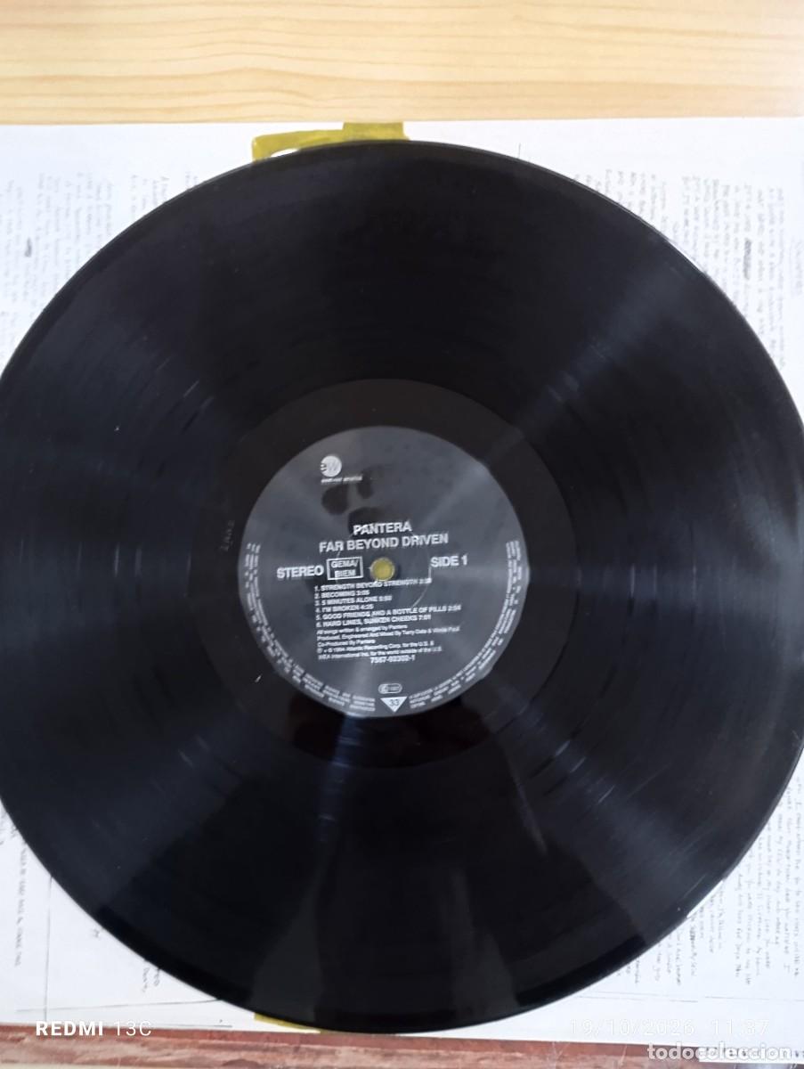 Discos de vinilo: Lp - Pantera &lrm;&ndash; Far Beyond Driven - Edicion Europea del 94 - - Foto 4