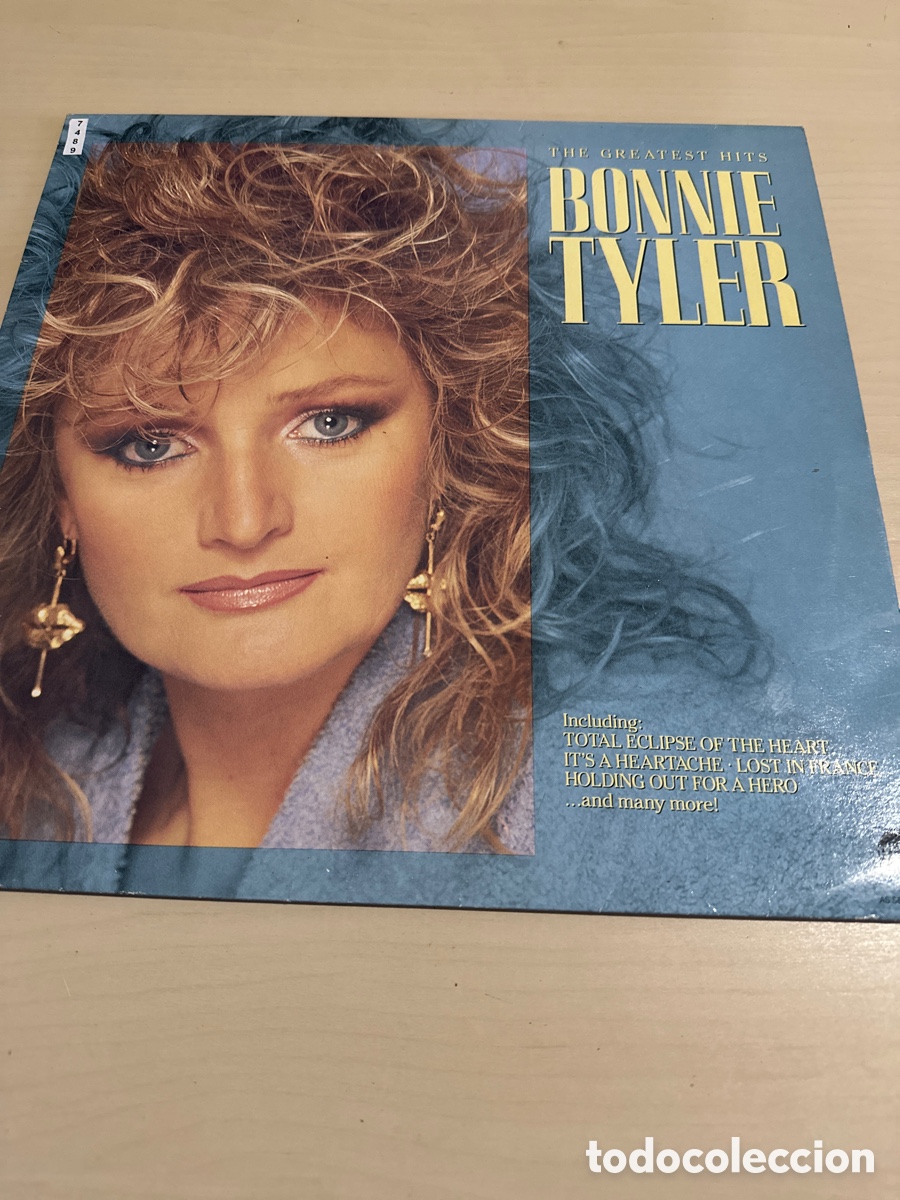 Discos de vinilo: VIN7489 The greatest hits bonnie Tyler vinilo segunda mano