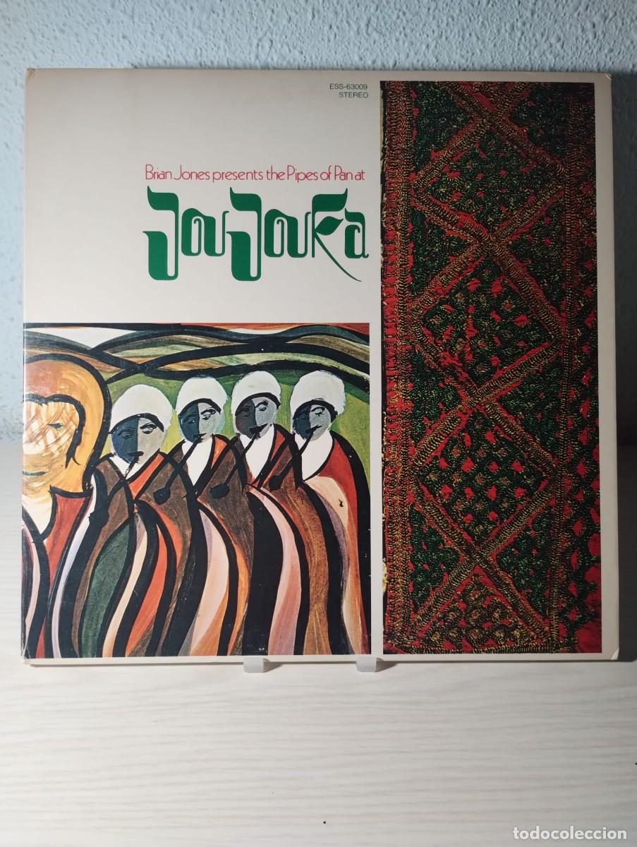 Discos de vinilo: BRIAN JONES Presents The Pipes Of Pan At Joujouka (Rolling Stones Rec. ESS-63009, Jap&oacute;n 1979)