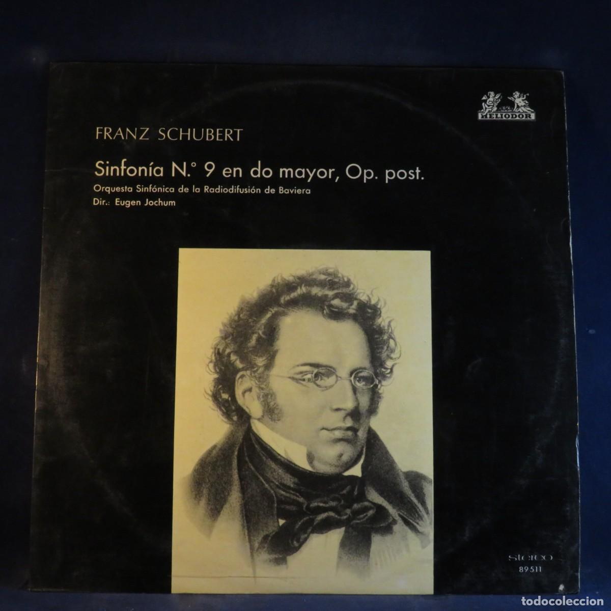 Discos de vinilo: FRANZ SCHUBERT / SINFONIE-ORCHESTER DES BR, EUGEN JOCHUM &ndash; SINFON&Iacute;A N&ordm; EN DO MAYOR OP. POST. - LP