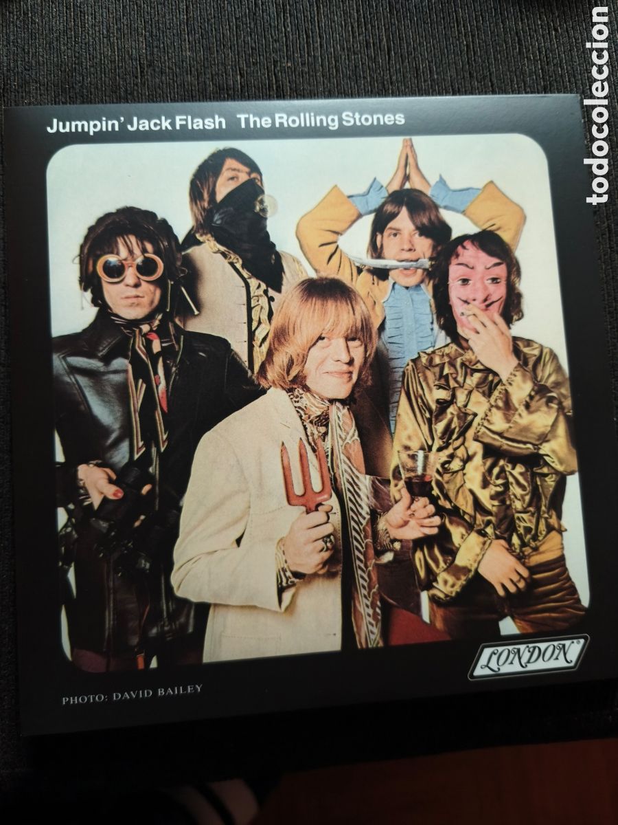 Discos de vinilo: The Rolling Stones: Jumpin' Jack Flash/Child Of The Moon 7&rdquo; 2024