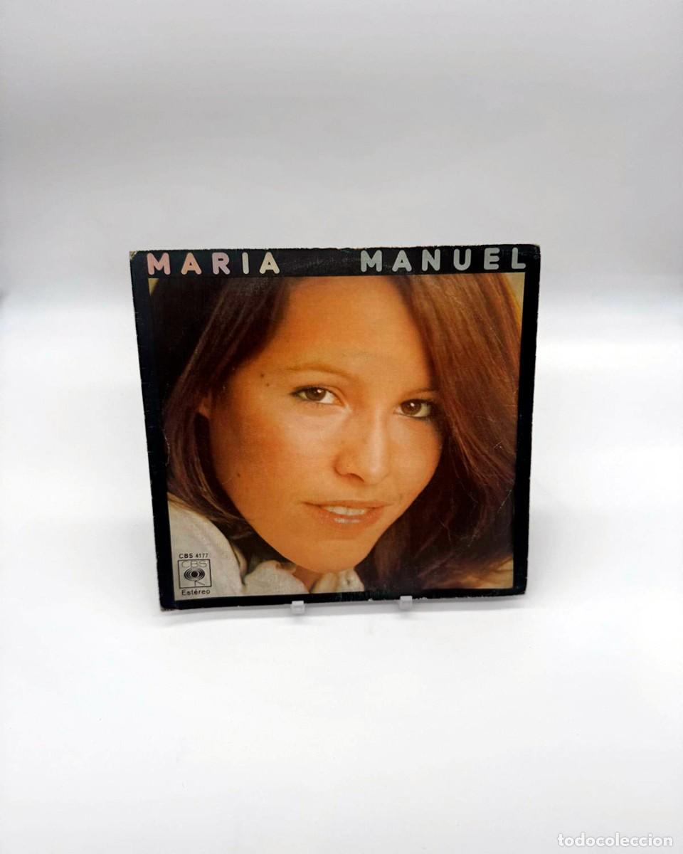 Discos de vinilo: Vinilo 7&rdquo; Maria Manuel Te Ir&aacute;s Amor Single 1976 CBS Espa&ntilde;a