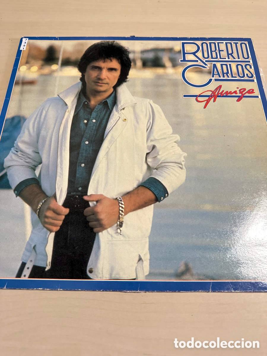 Discos de vinilo: VIN7501 Roberto Carlos amigo vinilo segunda mano
