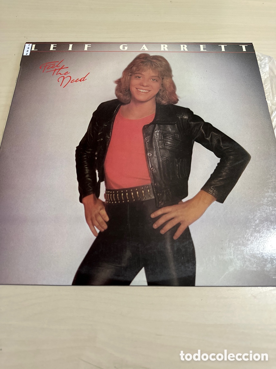 Discos de vinilo: VIN7502 Leif garrett feel the need vinilo segunda mano