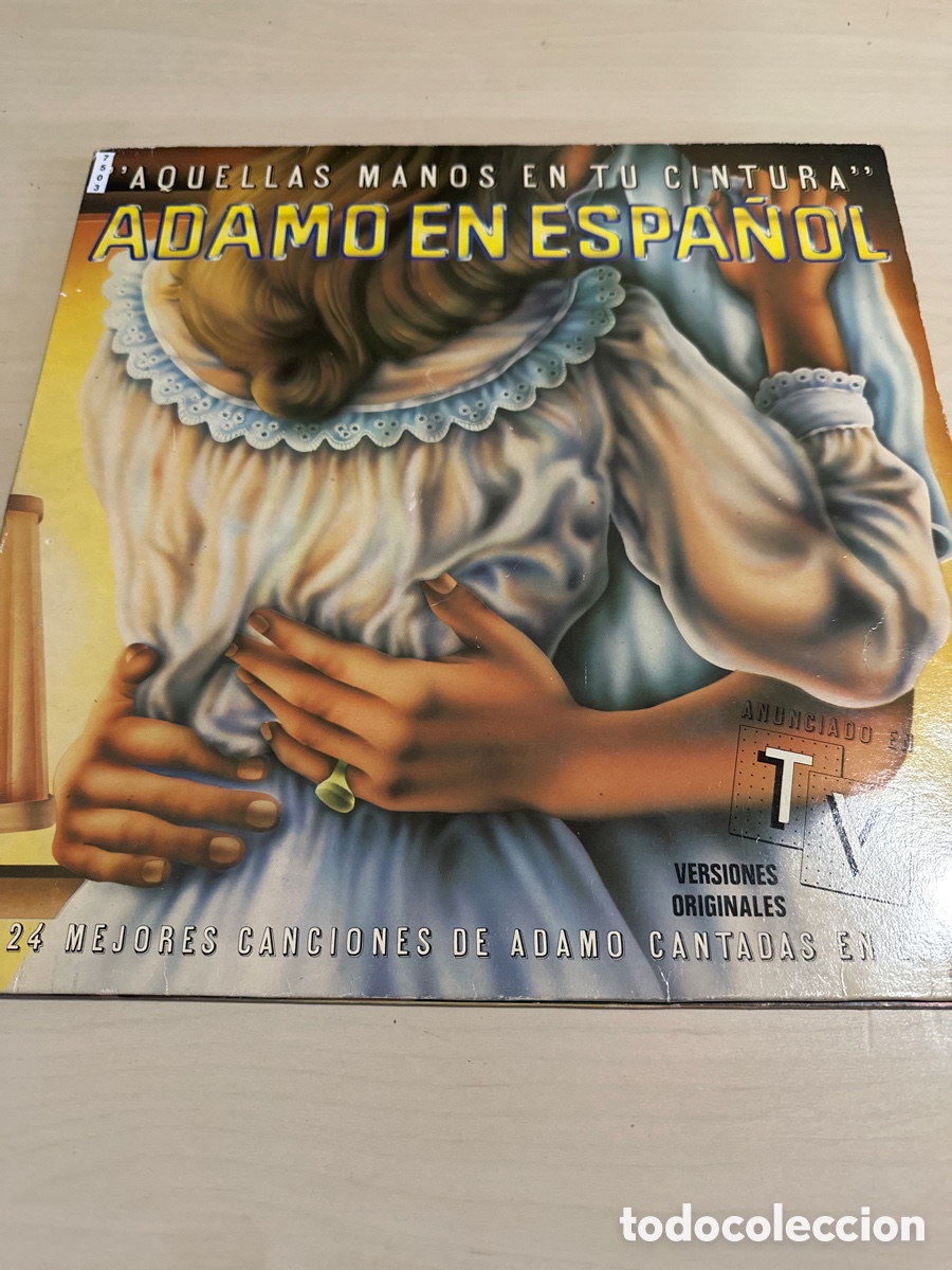 Discos de vinilo: VIN7503 aquellas manos en tu cintura adamo en espa&ntilde;ol vinilo segunda mano
