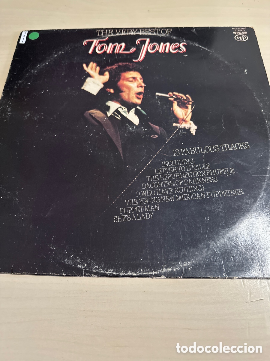 Discos de vinilo: VIN7511 The very best of tom Jones vinilo segunda mano