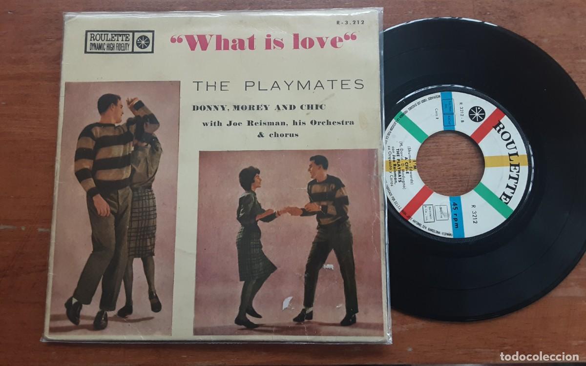 Discos de vinilo: EP THE PLAYMATES. Second chance. What is love. I'm. A ciu e