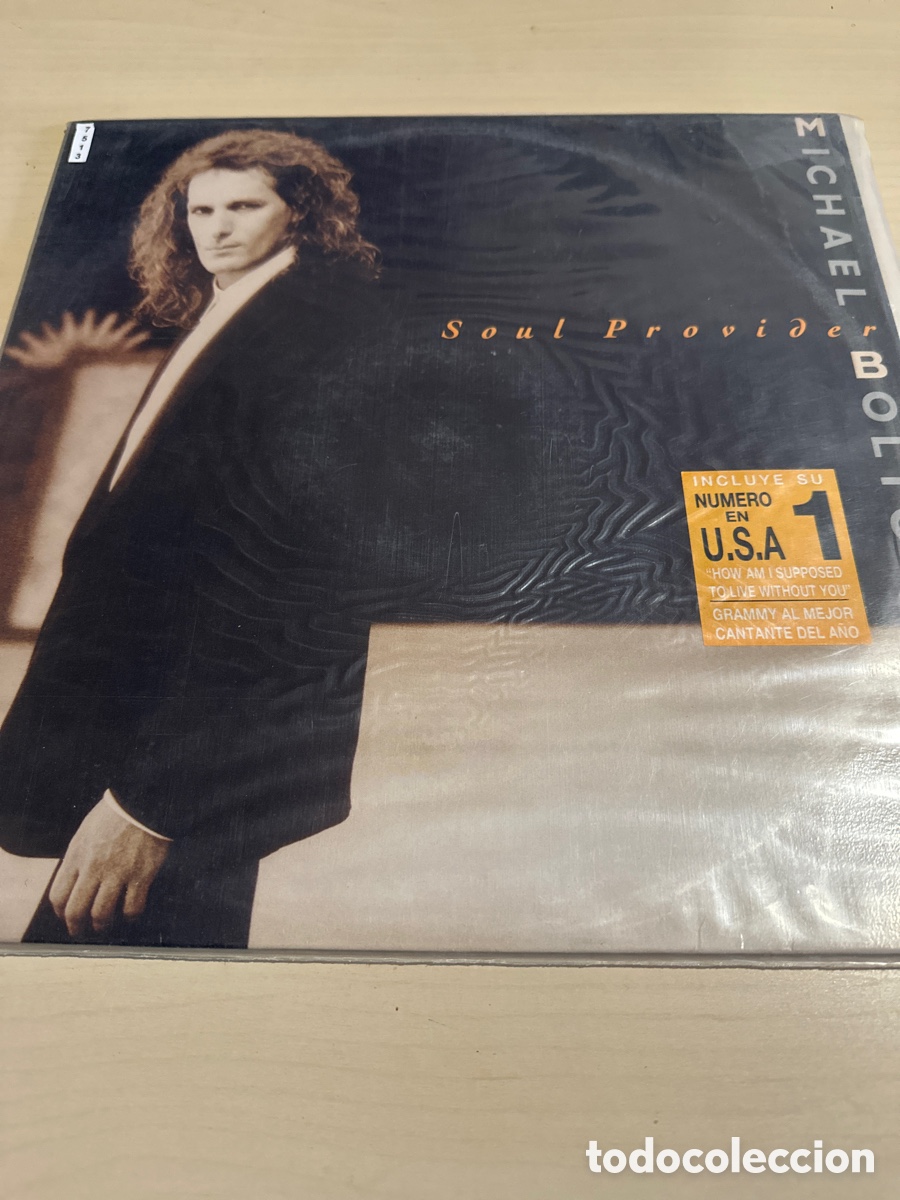 Discos de vinilo: VIN7513 Michael bolton soul provider vinilo segunda mano