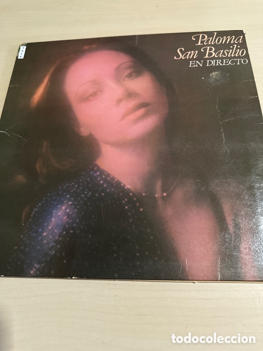 Discos de vinilo: VIN7515 paloma san Basilio en directo vinilo segunda mano