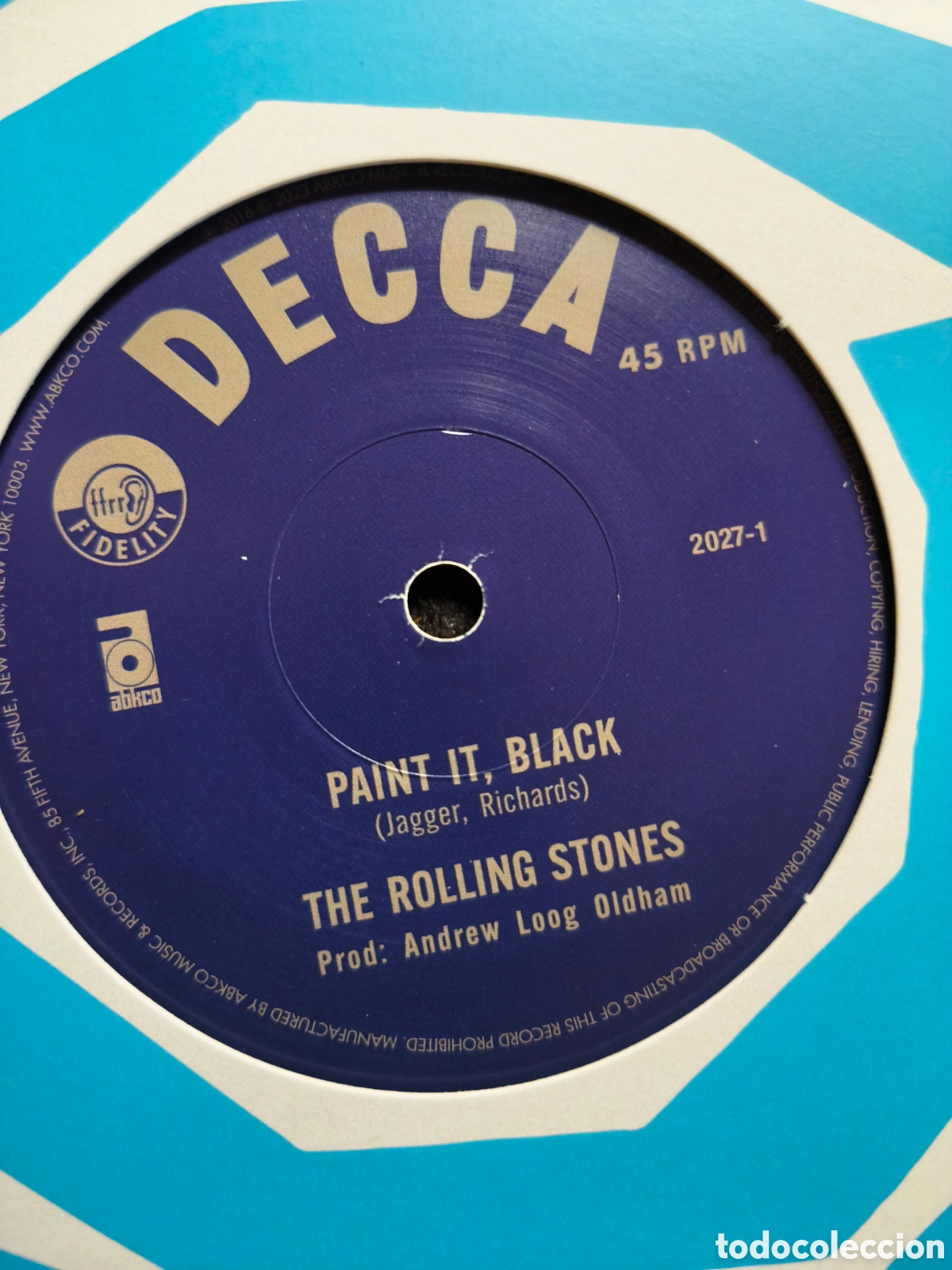 Discos de vinilo: The Rolling Stones,: Paint It, Black/Long Long While 7&rdquo; 2024 - Foto 2