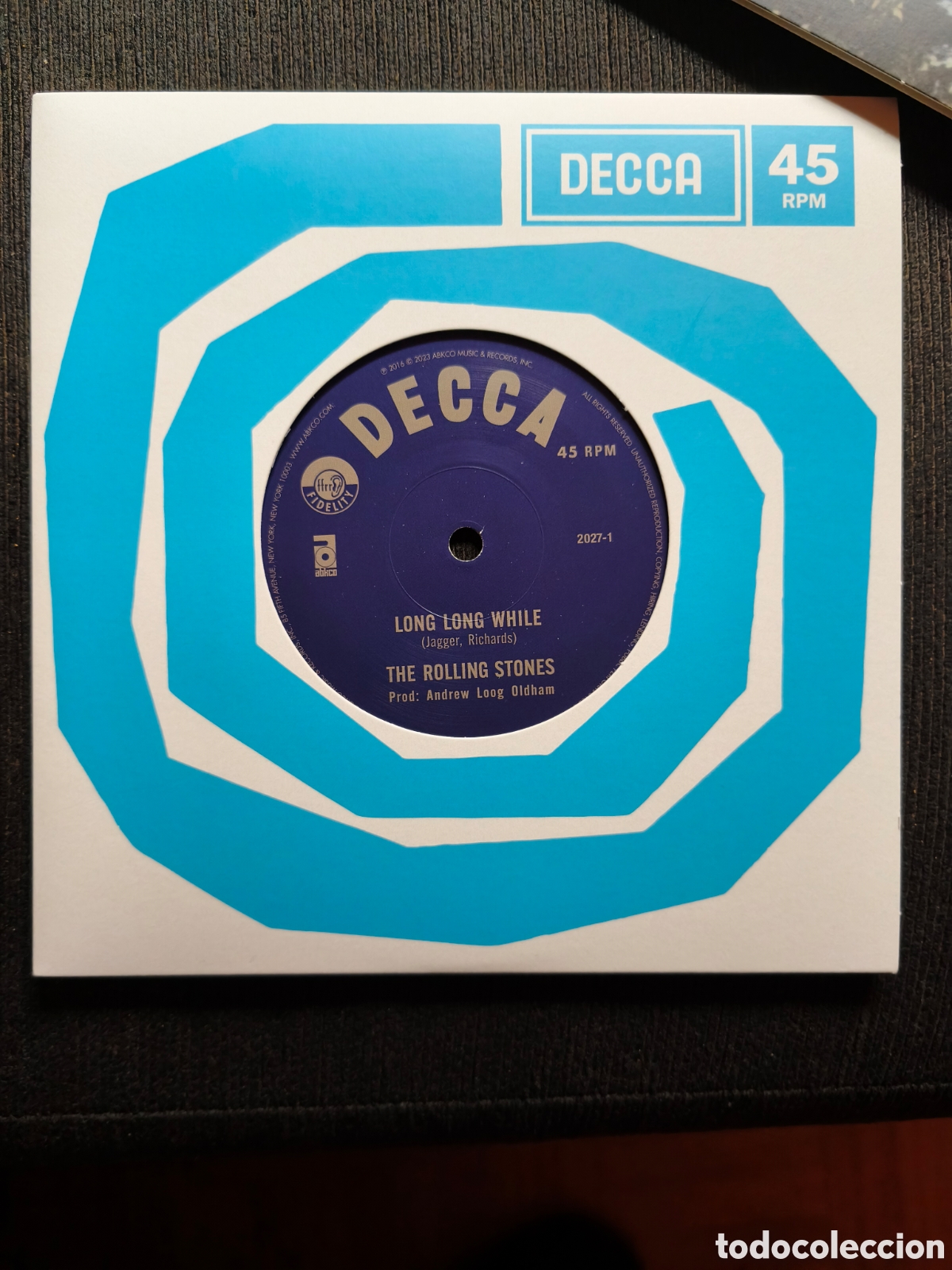 Discos de vinilo: The Rolling Stones,: Paint It, Black/Long Long While 7&rdquo; 2024 - Foto 3