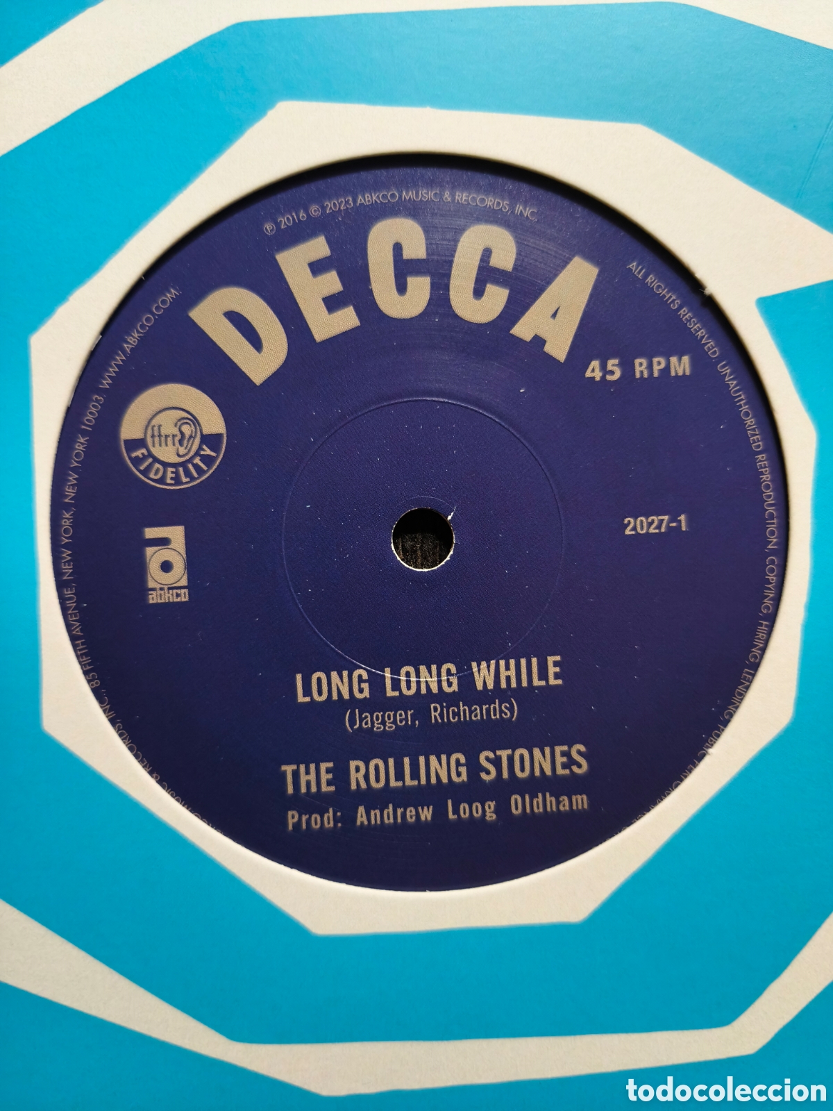 Discos de vinilo: The Rolling Stones,: Paint It, Black/Long Long While 7&rdquo; 2024 - Foto 4