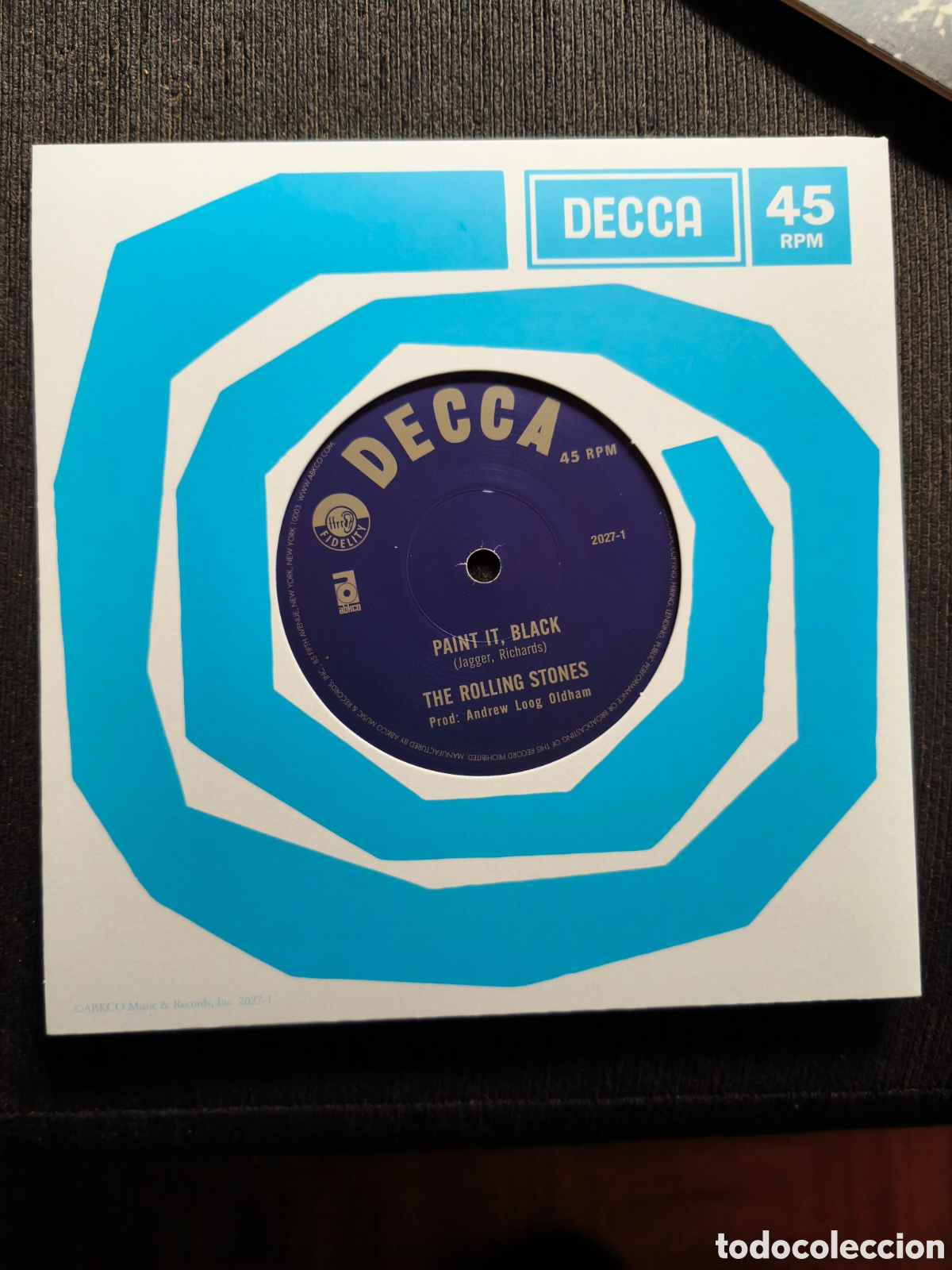 Discos de vinilo: The Rolling Stones,: Paint It, Black/Long Long While 7&rdquo; 2024 - Foto 1