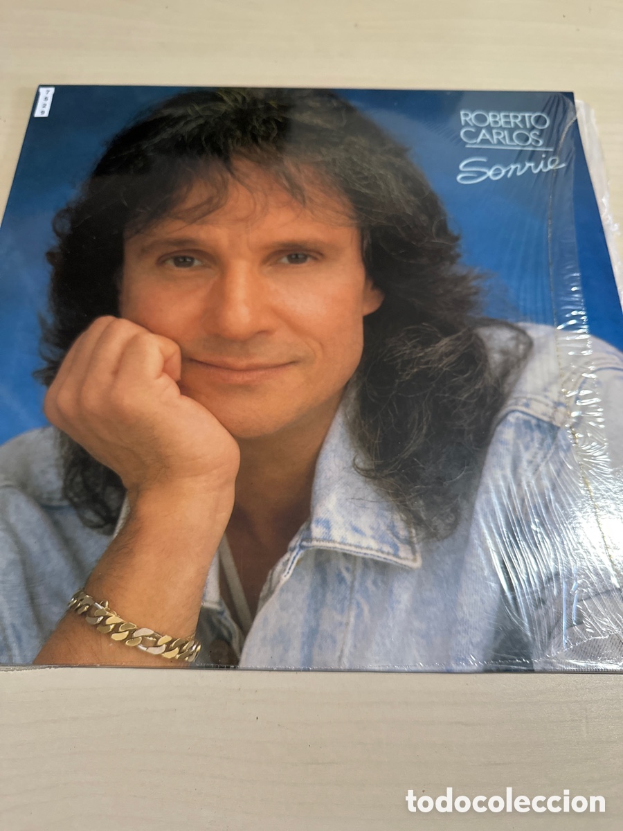 Discos de vinilo: VIN7529 Roberto Carlos sonr&iacute;e vinilo segunda mano