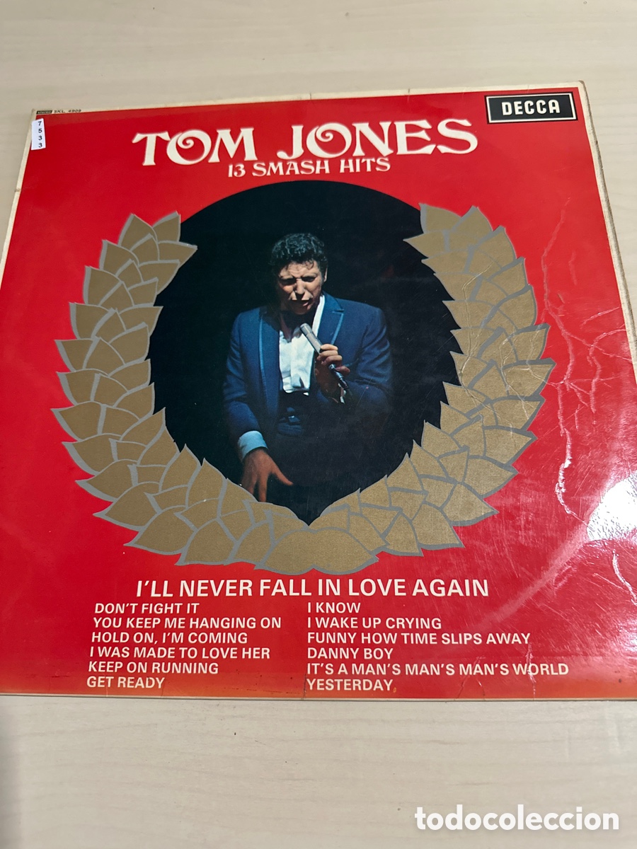 Discos de vinilo: VIN7533 tom Jones 13 smash hits vinilo segunda mano