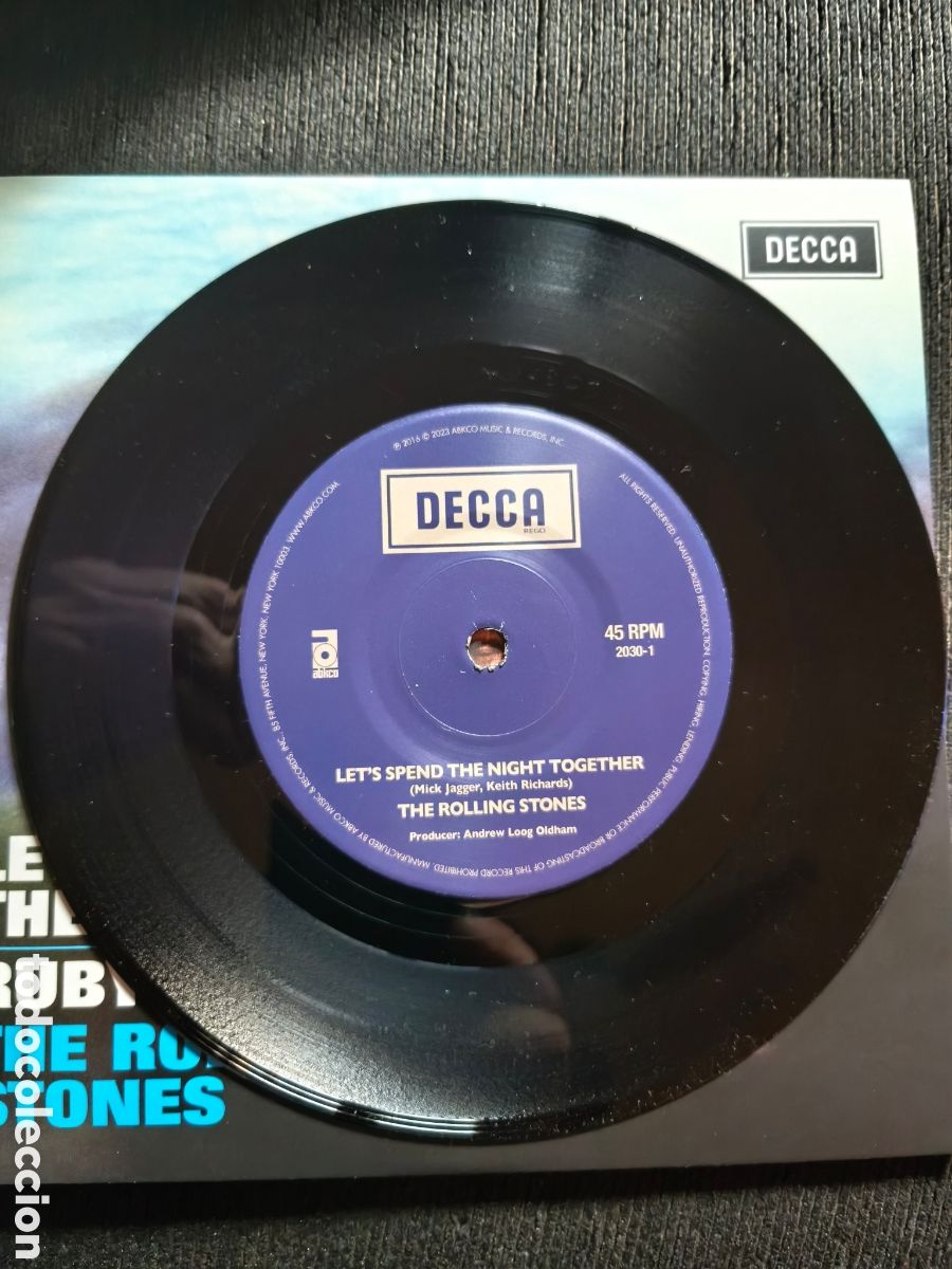 Discos de vinilo: The Rolling Stones: Lets Spend The Night Together/Ruby Tuesday 7&rdquo; 2024 - Foto 3