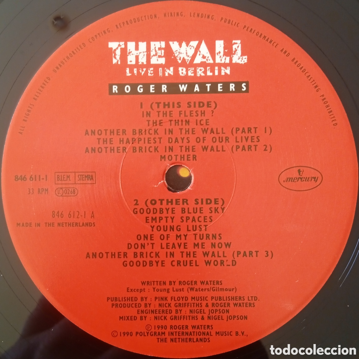 Discos de vinilo: Disco de vinilo Roger Waters - Foto 8