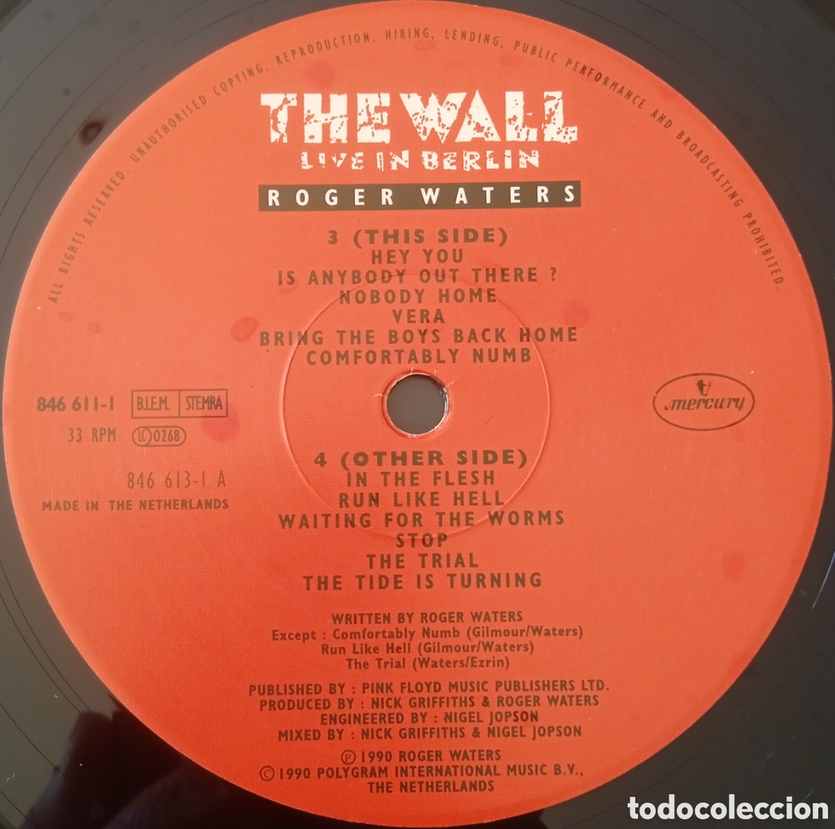 Discos de vinilo: Disco de vinilo Roger Waters - Foto 10