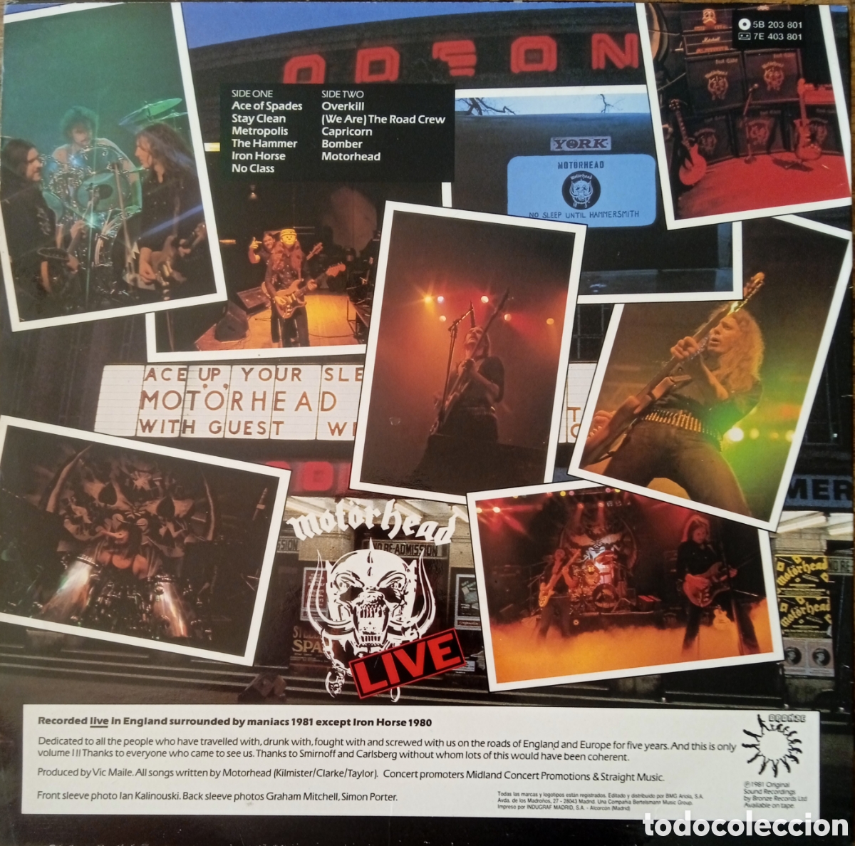Discos de vinilo: Disco de vinilo Mot&ouml;rhead - Foto 2