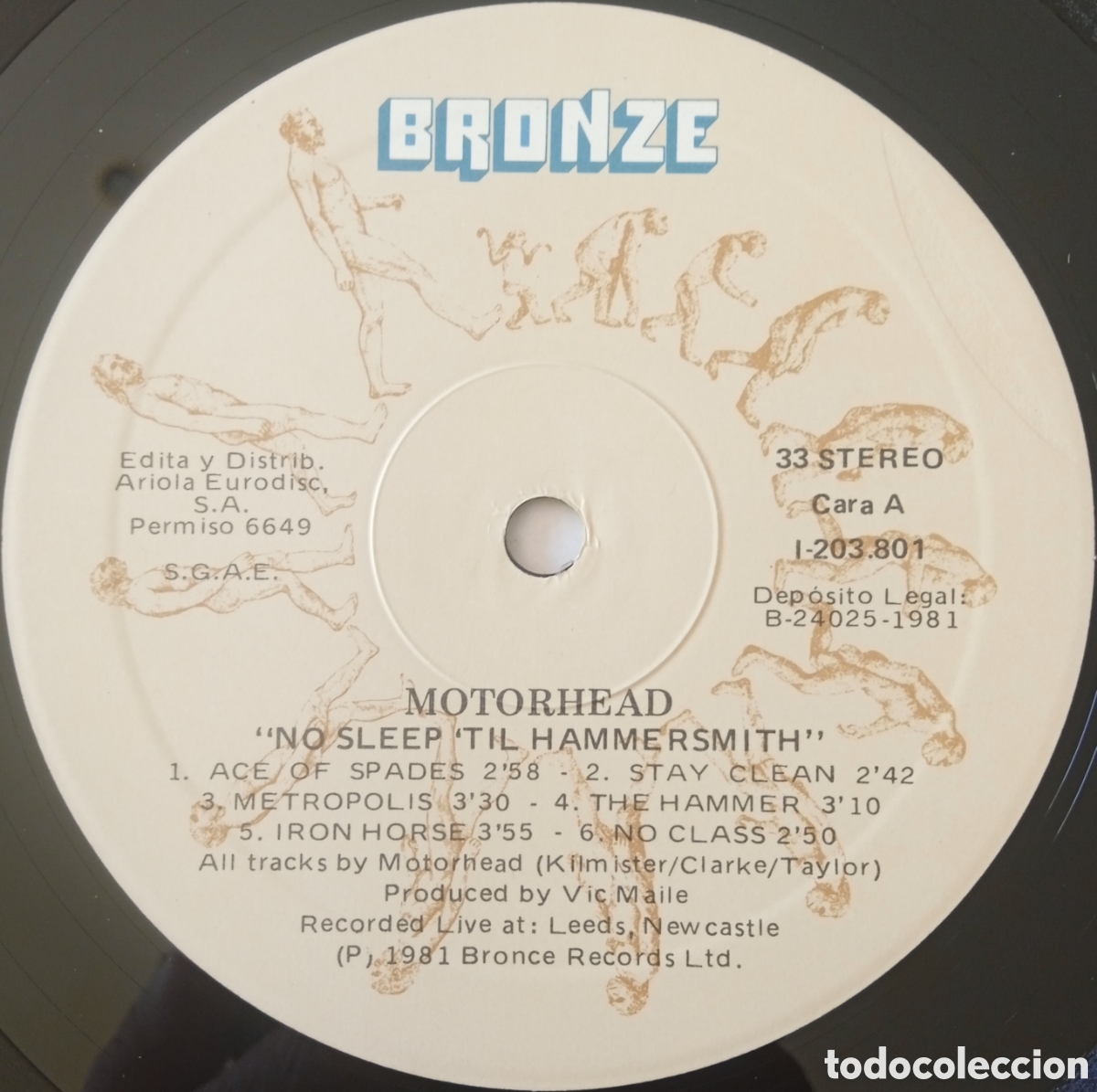 Discos de vinilo: Disco de vinilo Mot&ouml;rhead - Foto 3