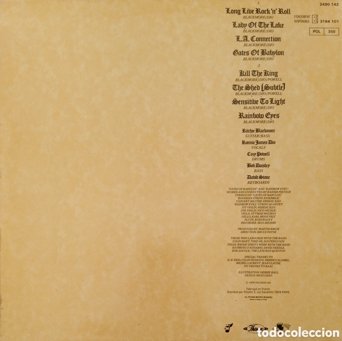 Discos de vinilo: Disco de vinilo Rainbow - Foto 2
