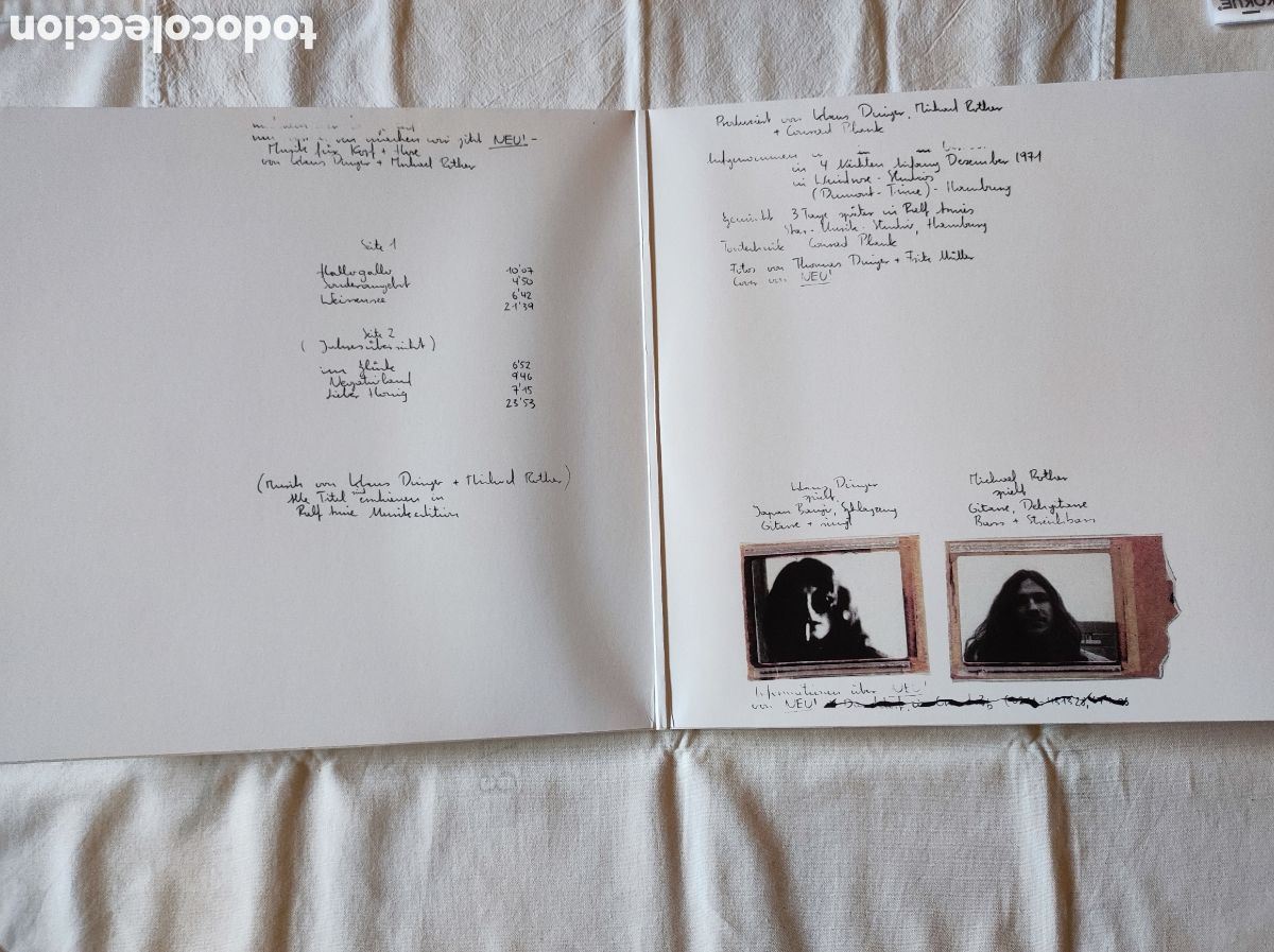 Discos de vinilo: NEU! - NEU! (ALBUM DEBUT) - Foto 3