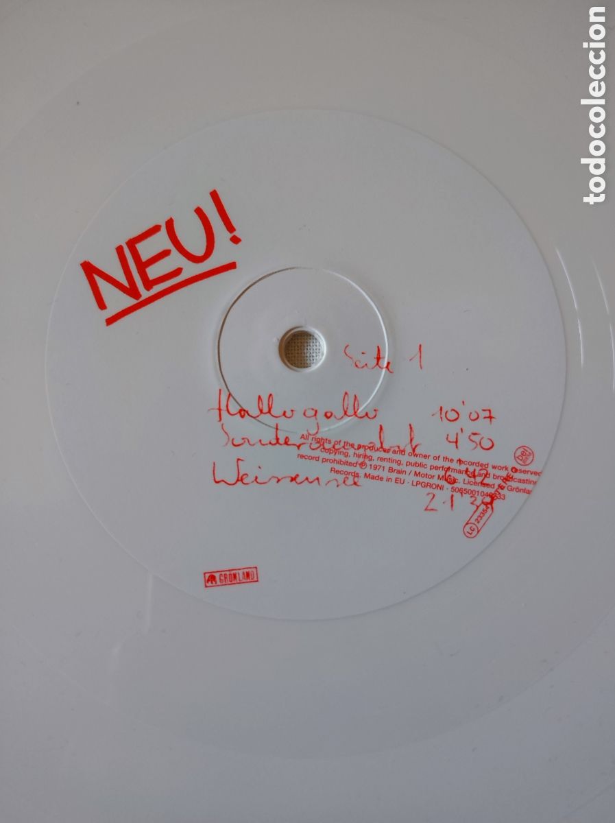 Discos de vinilo: NEU! - NEU! (ALBUM DEBUT) - Foto 4