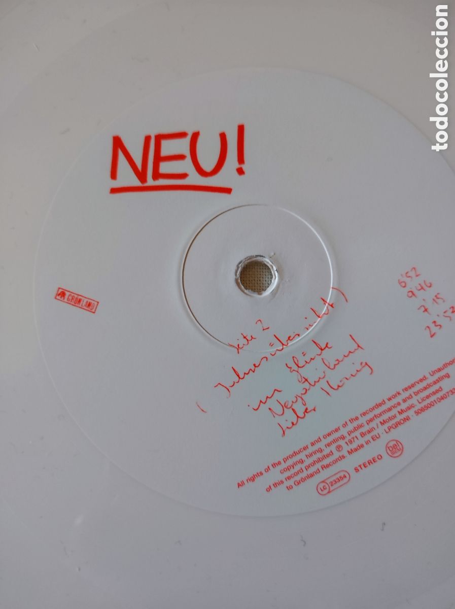 Discos de vinilo: NEU! - NEU! (ALBUM DEBUT) - Foto 5