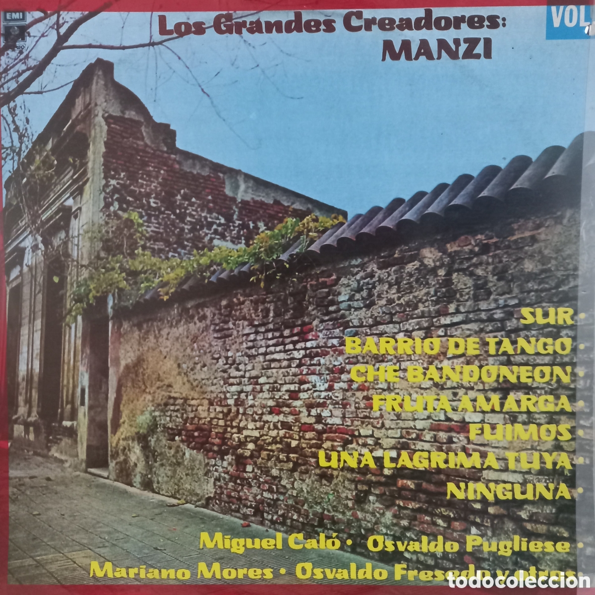 Discos de vinilo: LP TANGO MANZI MIGUEL CALO OSVALDO PUGLIESE MARIANO MORES FRESEDO PEDRO LAURENZ PODESTA DEMARE