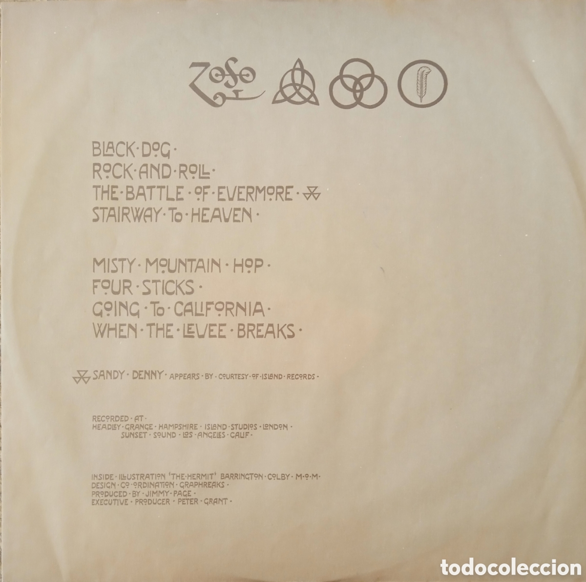 Discos de vinilo: Disco de vinilo Led Zeppelin - Foto 4