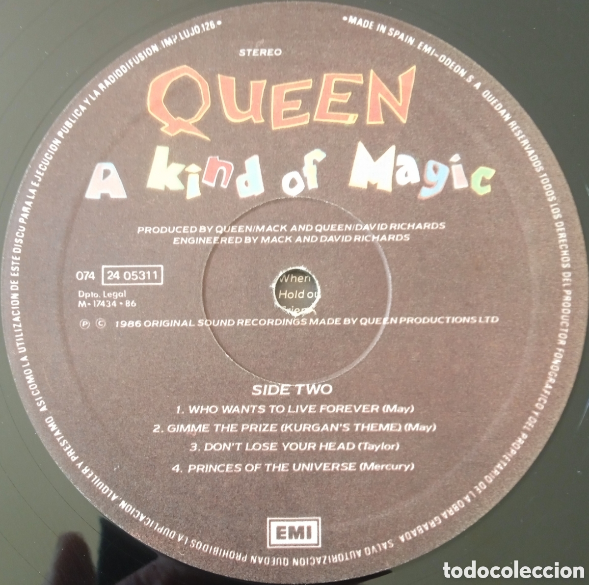 Discos de vinilo: Disco de vinilo Queen - Foto 7