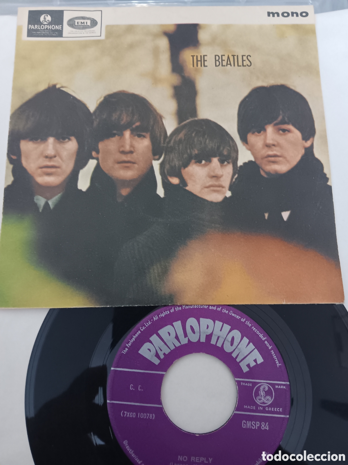 Discos de vinilo: BEATLES SINGLE MADE IN GRECIA NUEVO ORIGINAL A&Ntilde;OS 80