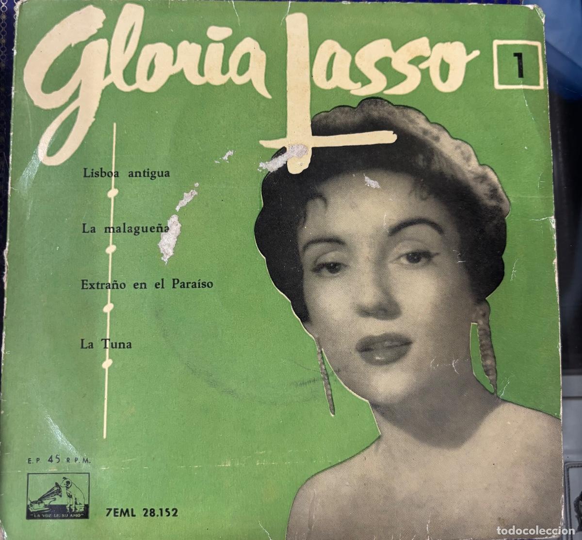 Discos de vinilo: Gloria Lasso : Lisboa antigua &hellip;