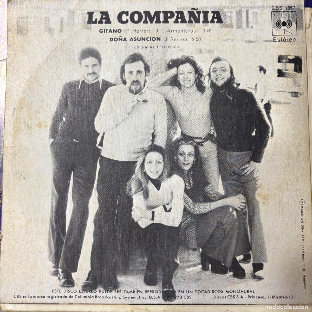 Discos de vinilo: La Compa&ntilde;&iacute;a - Gitano - Foto 2