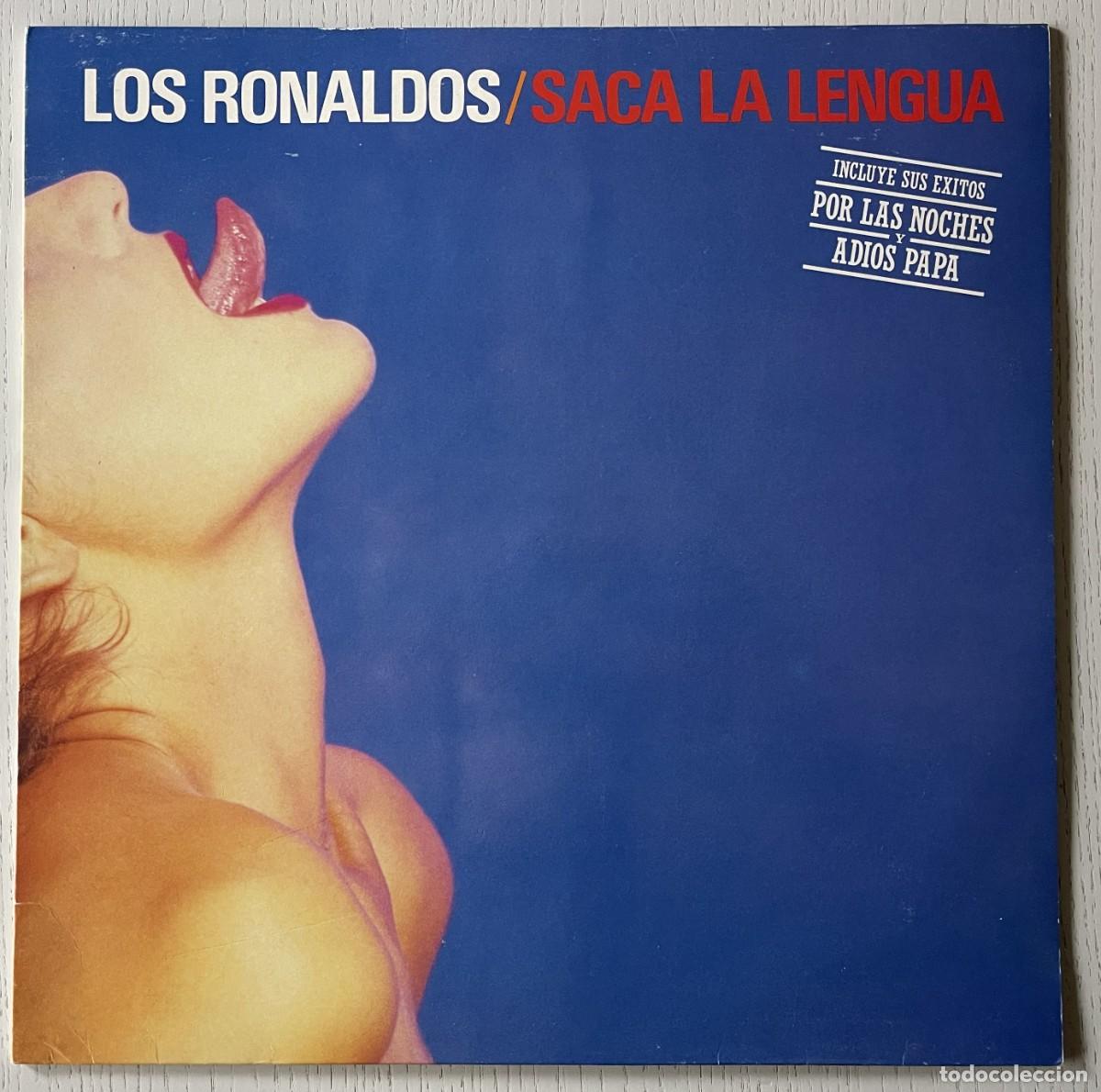 Discos de vinilo: LOS RONALDOS - SACA LA LENGUA (VINILO LP 12&rdquo; EMI 1988 GATEFOLD CON INSERTO) PRIMERA EDICI&Oacute;N ESPA&Ntilde;OLA