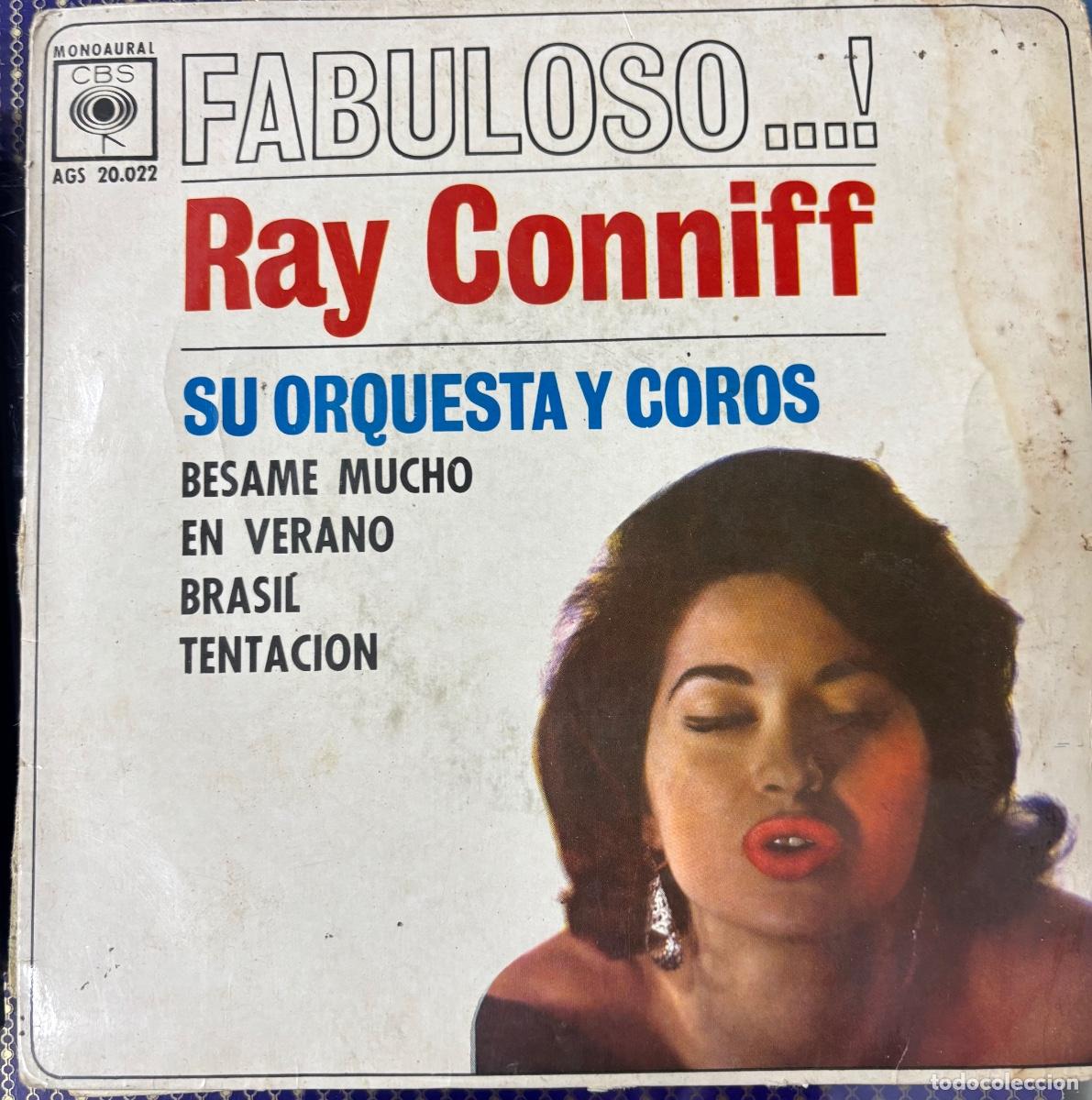 Discos de vinilo: RAY CONNIFF, SU ORQUESTA Y COROS - B&Eacute;SAME MUCHO - EN VERANO &hellip; - Foto 1