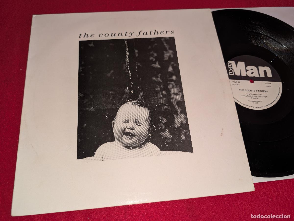 Discos de vinilo: THE COUNTY FATHERS Lightheaded/You think It's so funny/Deep South 12'' MX 1998 Ugly UK INDIE ROCK